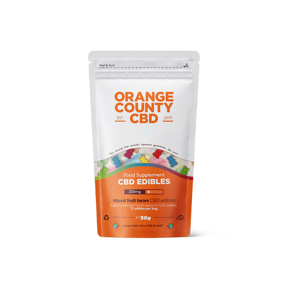 Orange County CBD Gummies (200mg) Grab Bag - 50g