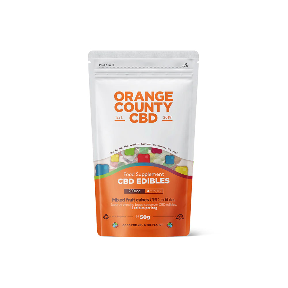Orange County CBD Gummies (200mg) Grab Bag - 50g