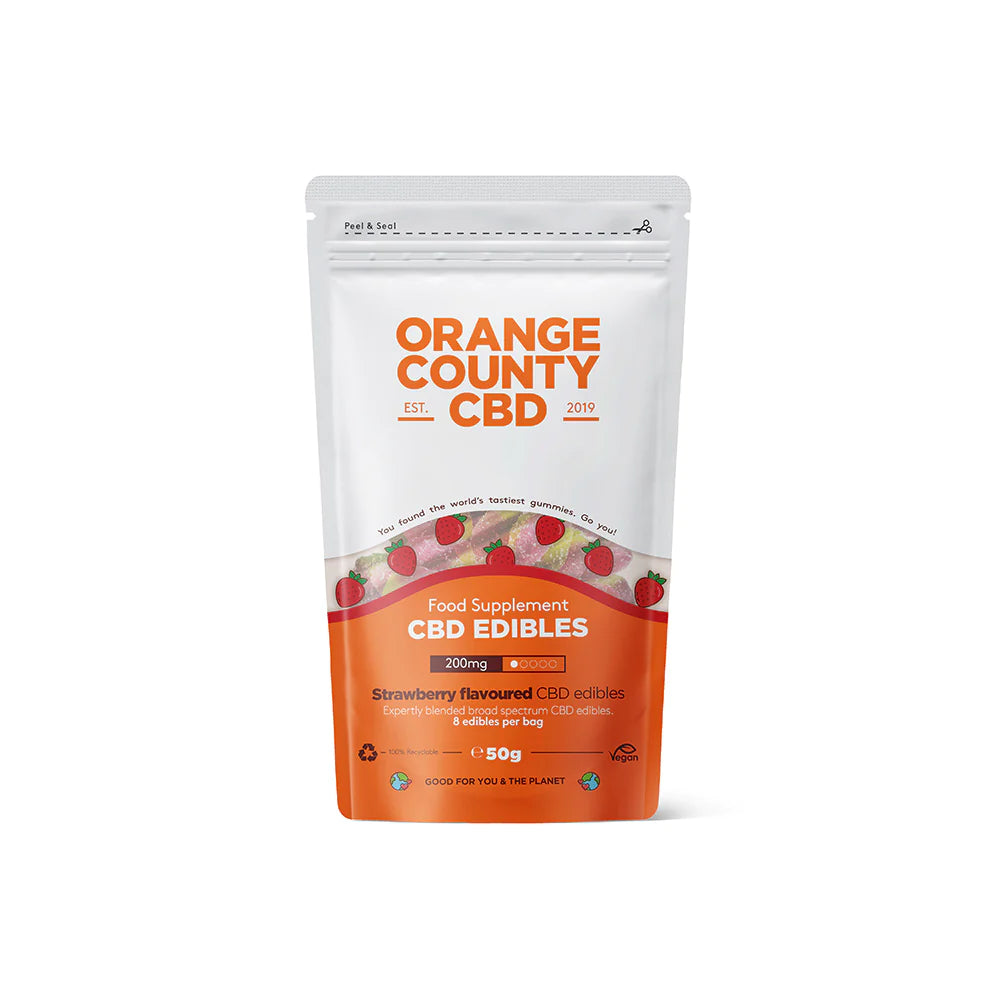 Orange County CBD Gummies (200mg) Grab Bag - 50g