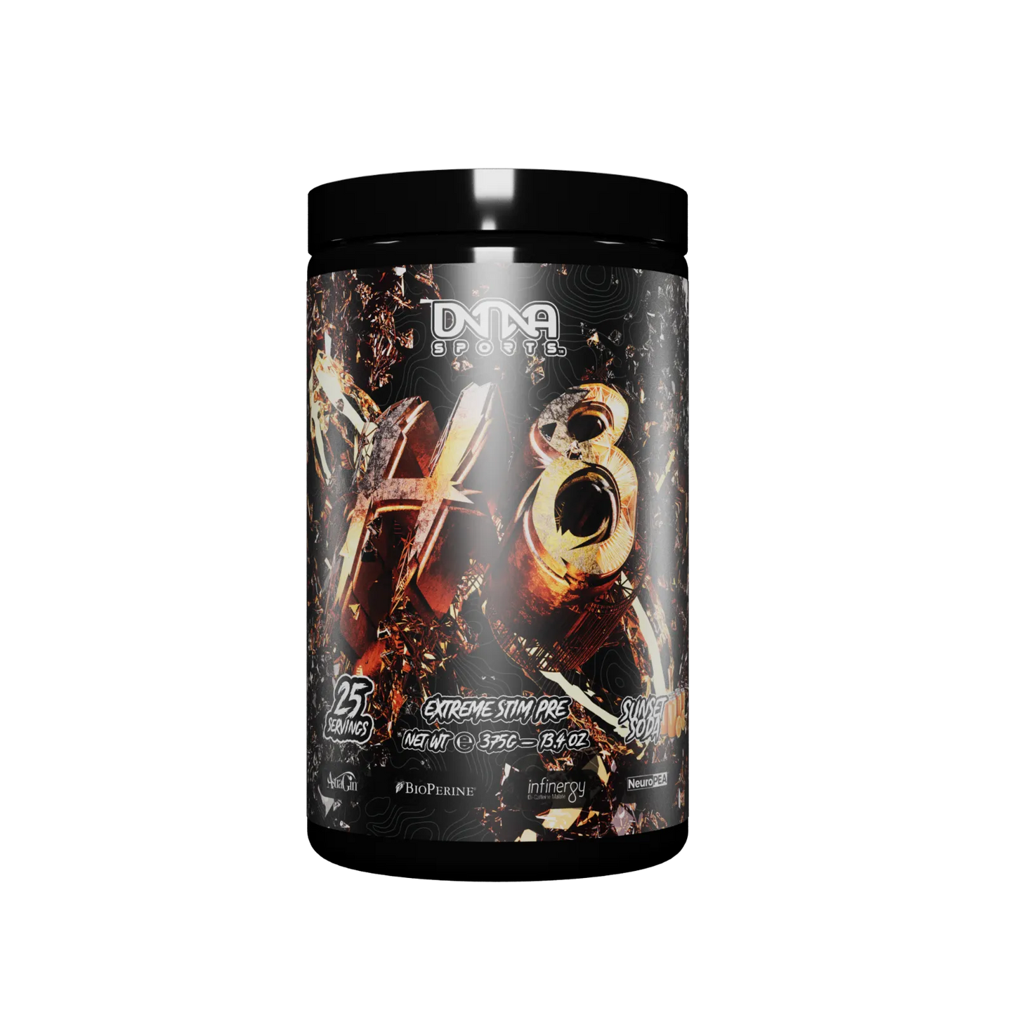 DNA Sports H8 Pre-Workout (V3) - 375g