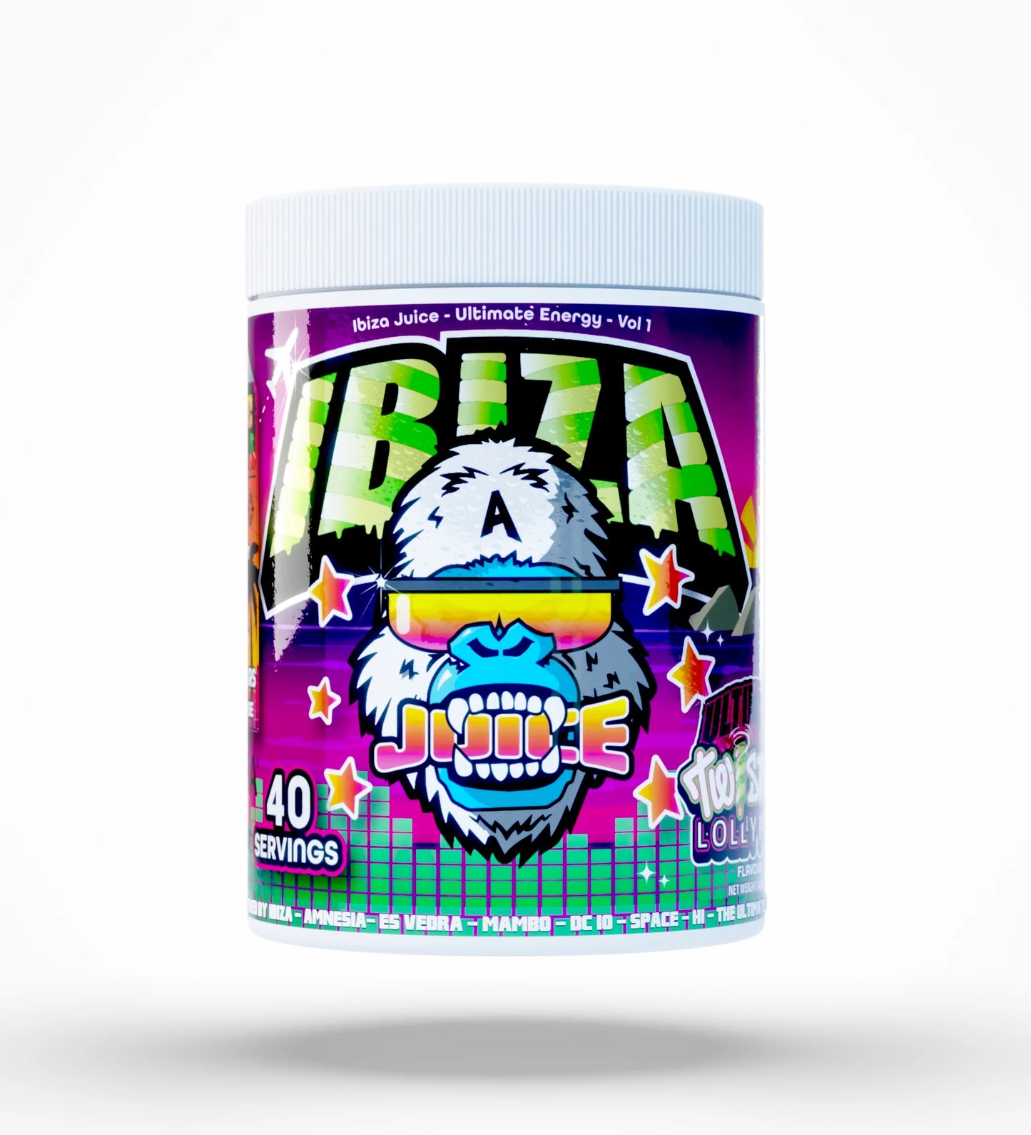 GorillAlpha Ibiza Juice Ultimate Energy Vol.1 - 40 Servings