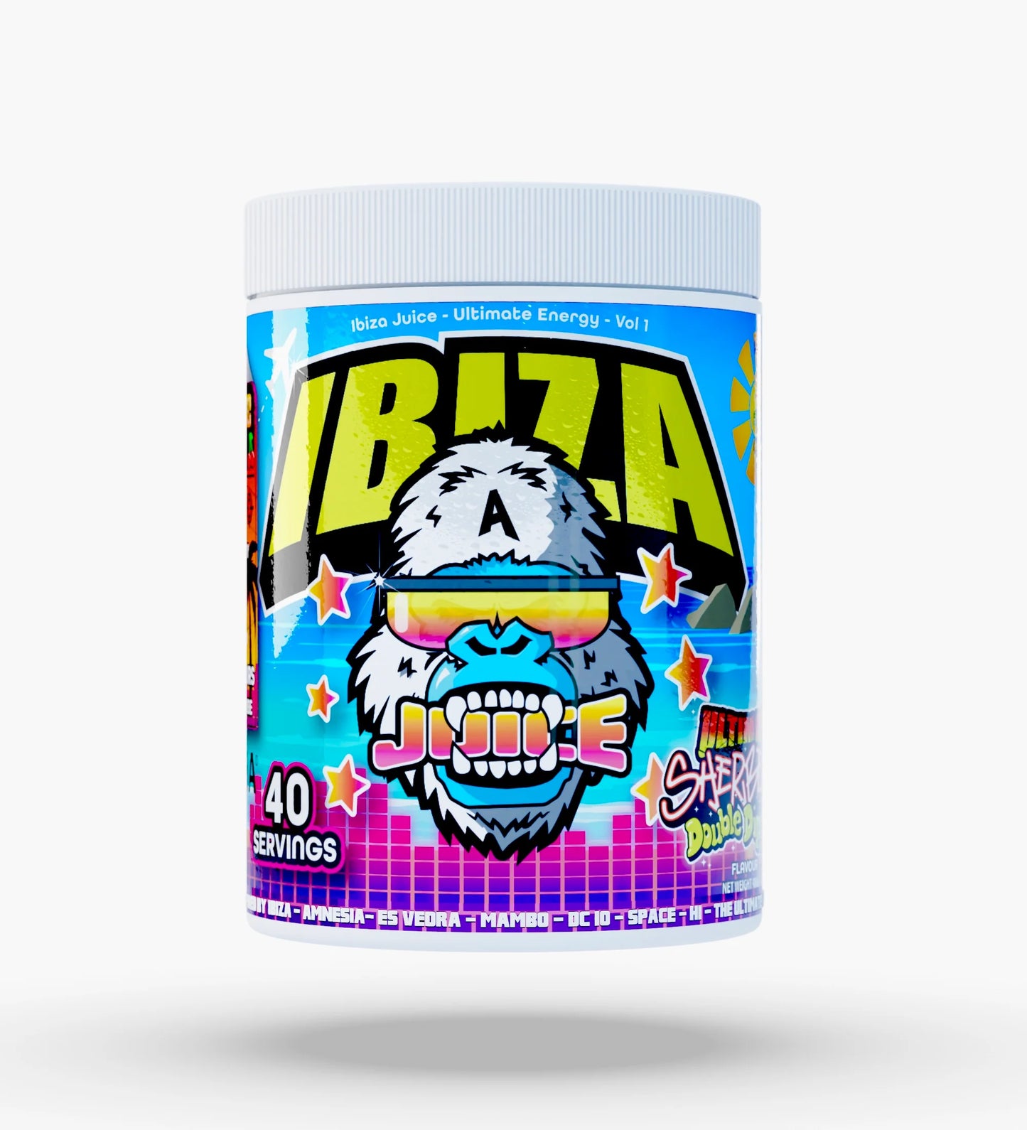 GorillAlpha Ibiza Juice Ultimate Energy Vol.1 - 40 Servings