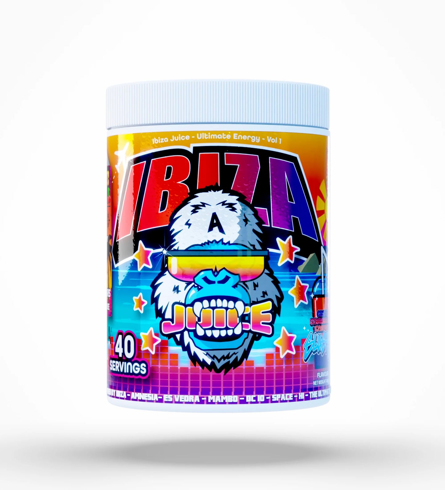 GorillAlpha Ibiza Juice Ultimate Energy Vol.1 - 40 Servings