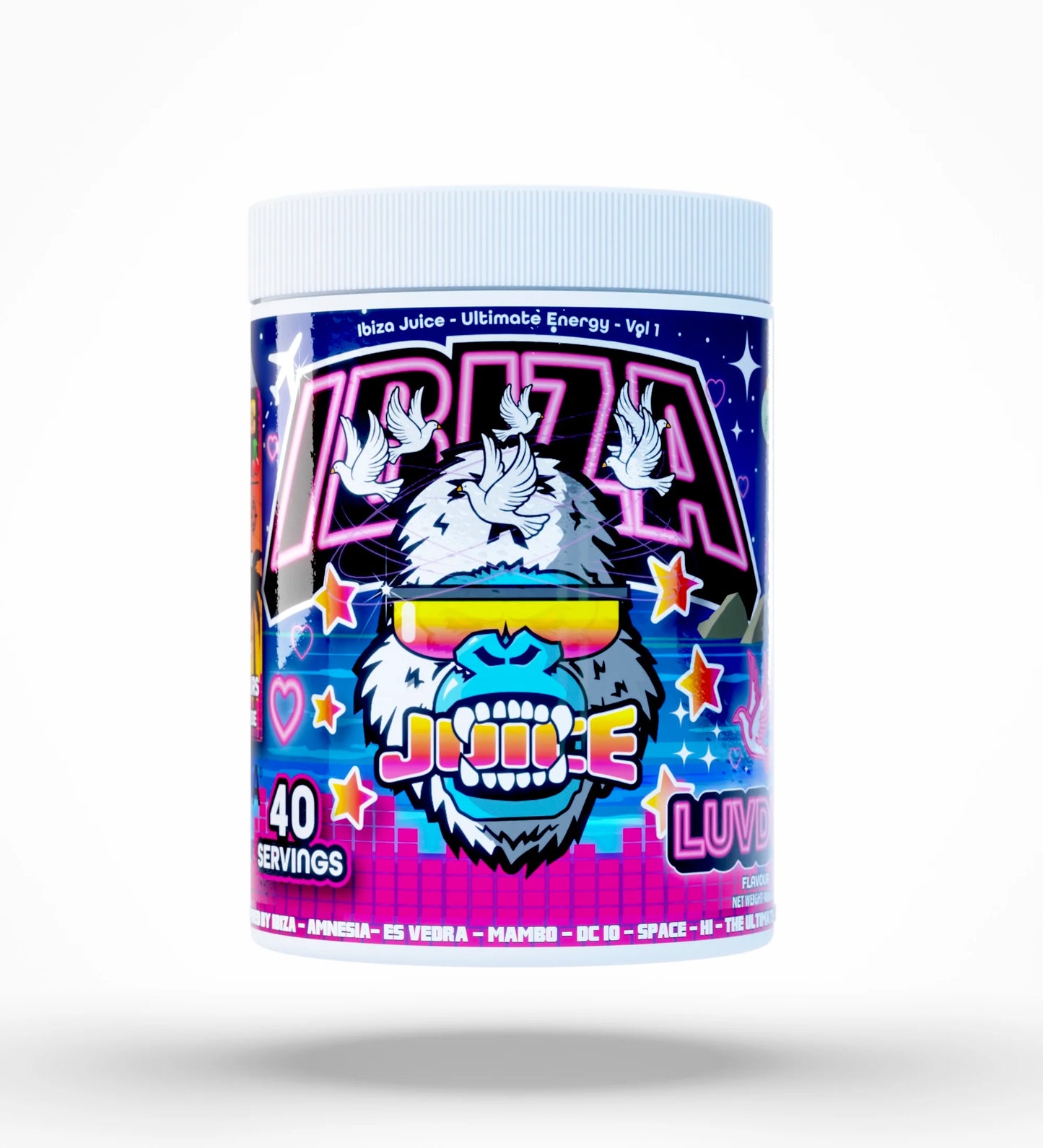 GorillAlpha Ibiza Juice Ultimate Energy Vol.1 - 40 Servings