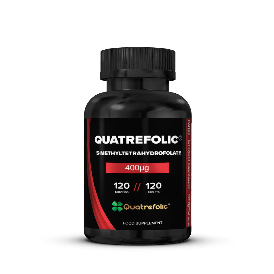 Strom Sports Nutrition Quatrefolic - 120 Tablets