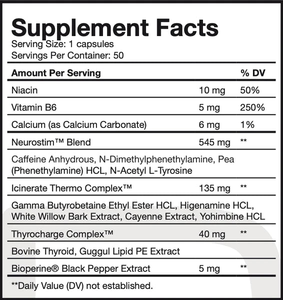 Project AD Shredabull Untamed - 50 Capsules