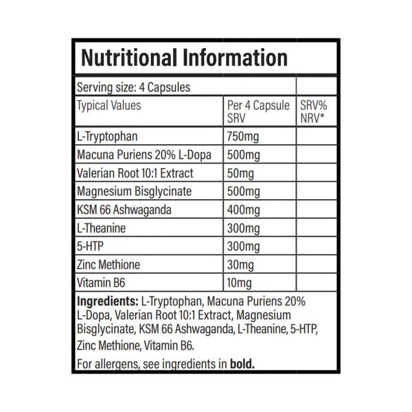 tbJP Nutrition Dream Sleep - 120 Capsules