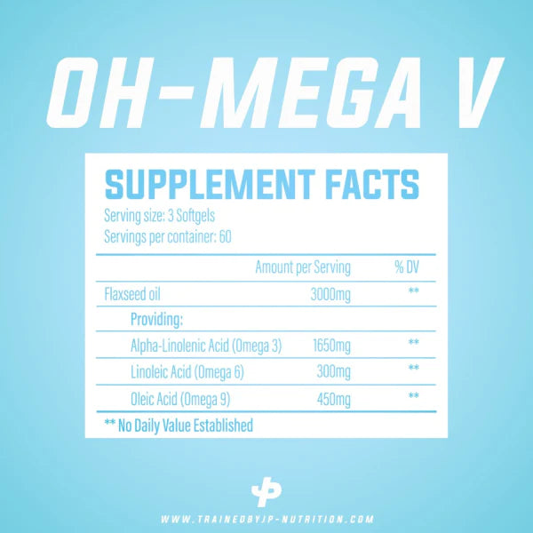 tbJP Nutrition Oh-Mega V - 180 Softgels