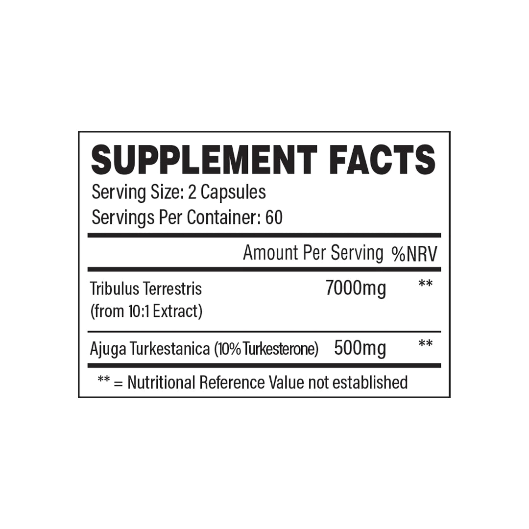 tbJP Nutrition Turk & Trib - 120 Capsules