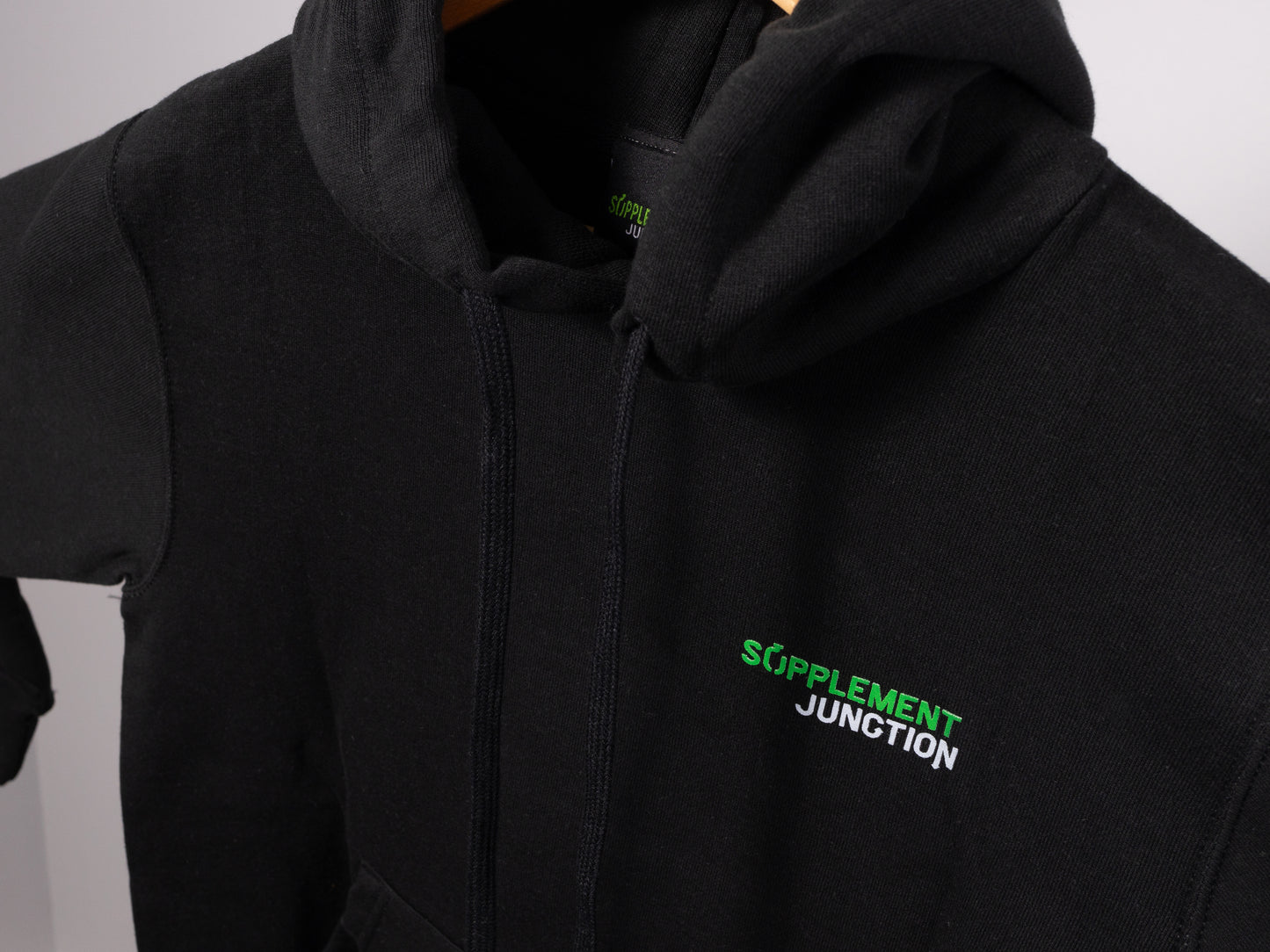 Supplement Junction Premium Hoodie - Black