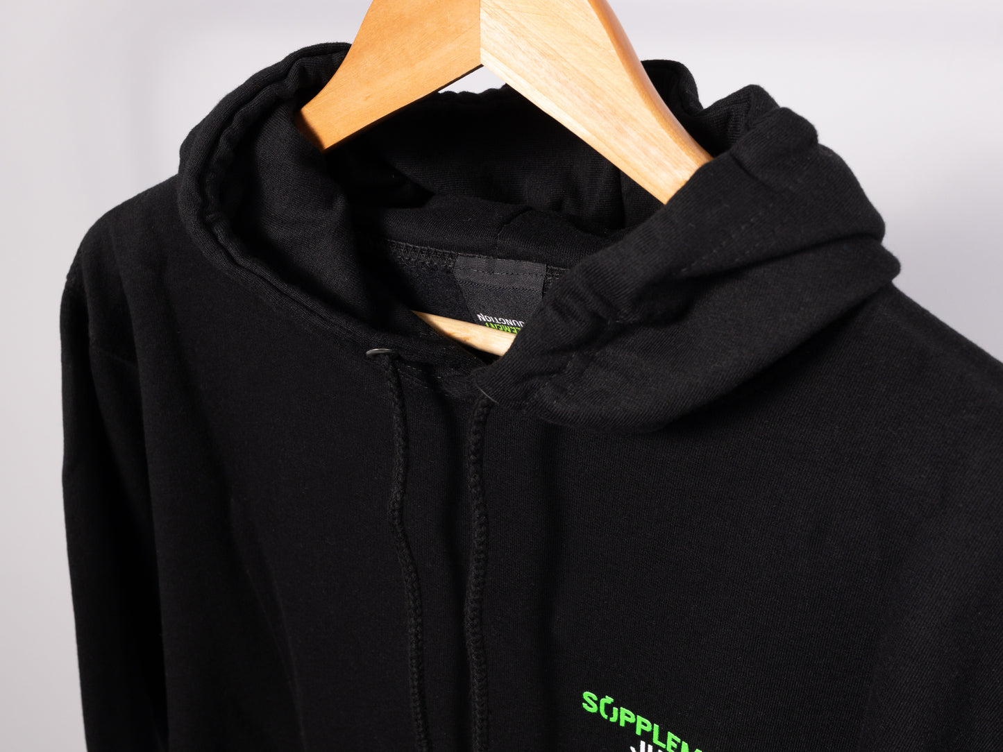 Supplement Junction Hoodie - Black