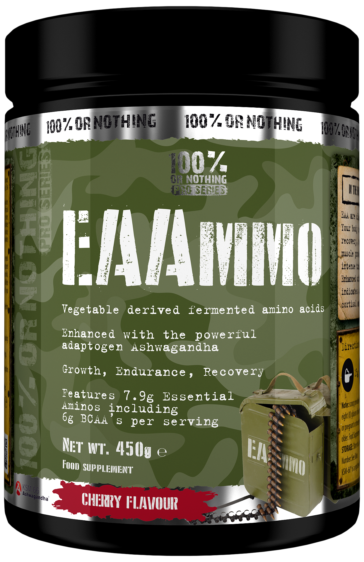 100% or Nothing Pro Series (Maxx Muscle) EAAmmo - 450g