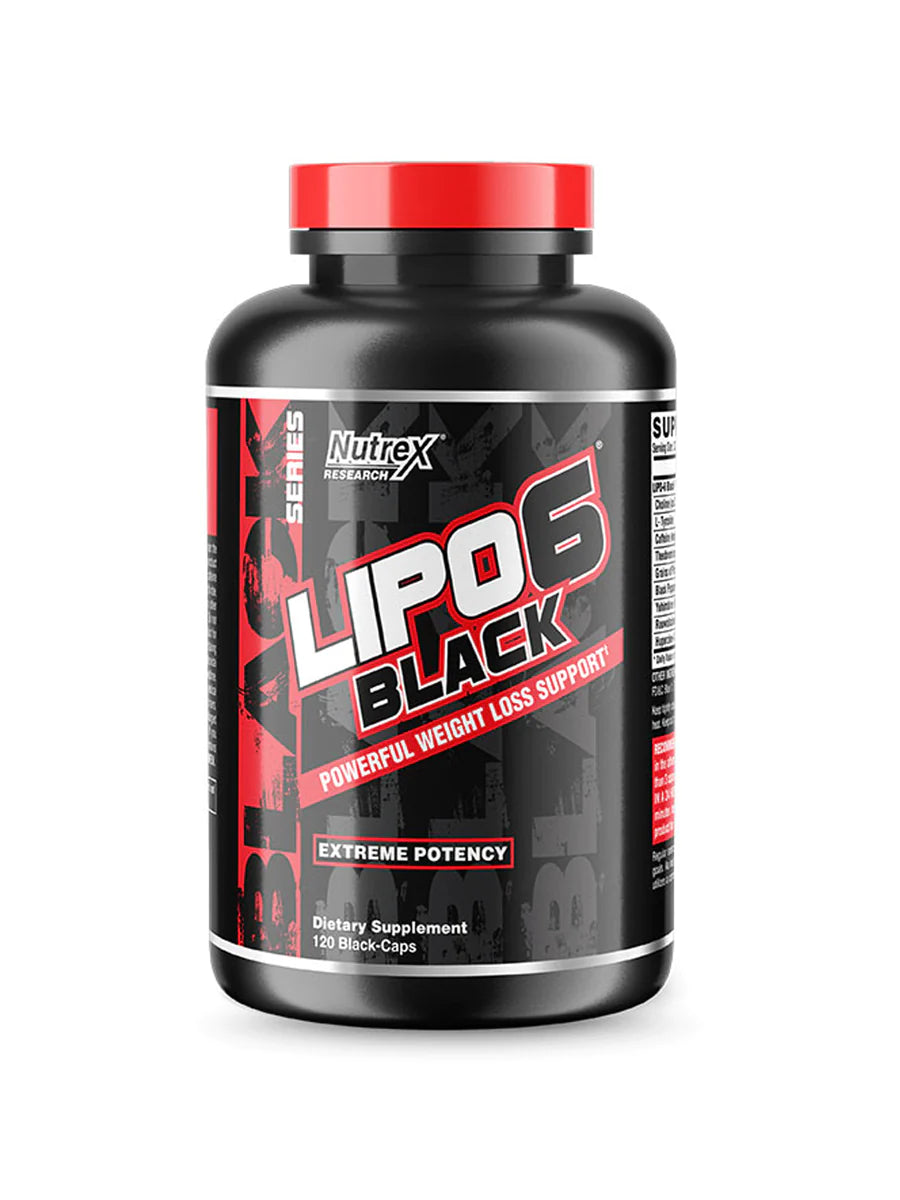 Nutrex Reasearch Lipo6 Black - 120 Capsules