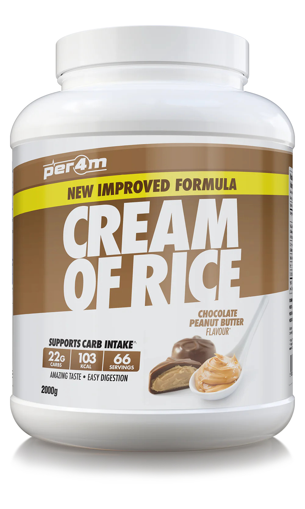 Per4m Nutrition Cream Of Rice (NEW & IMPROVED FORMULA) - 2kg