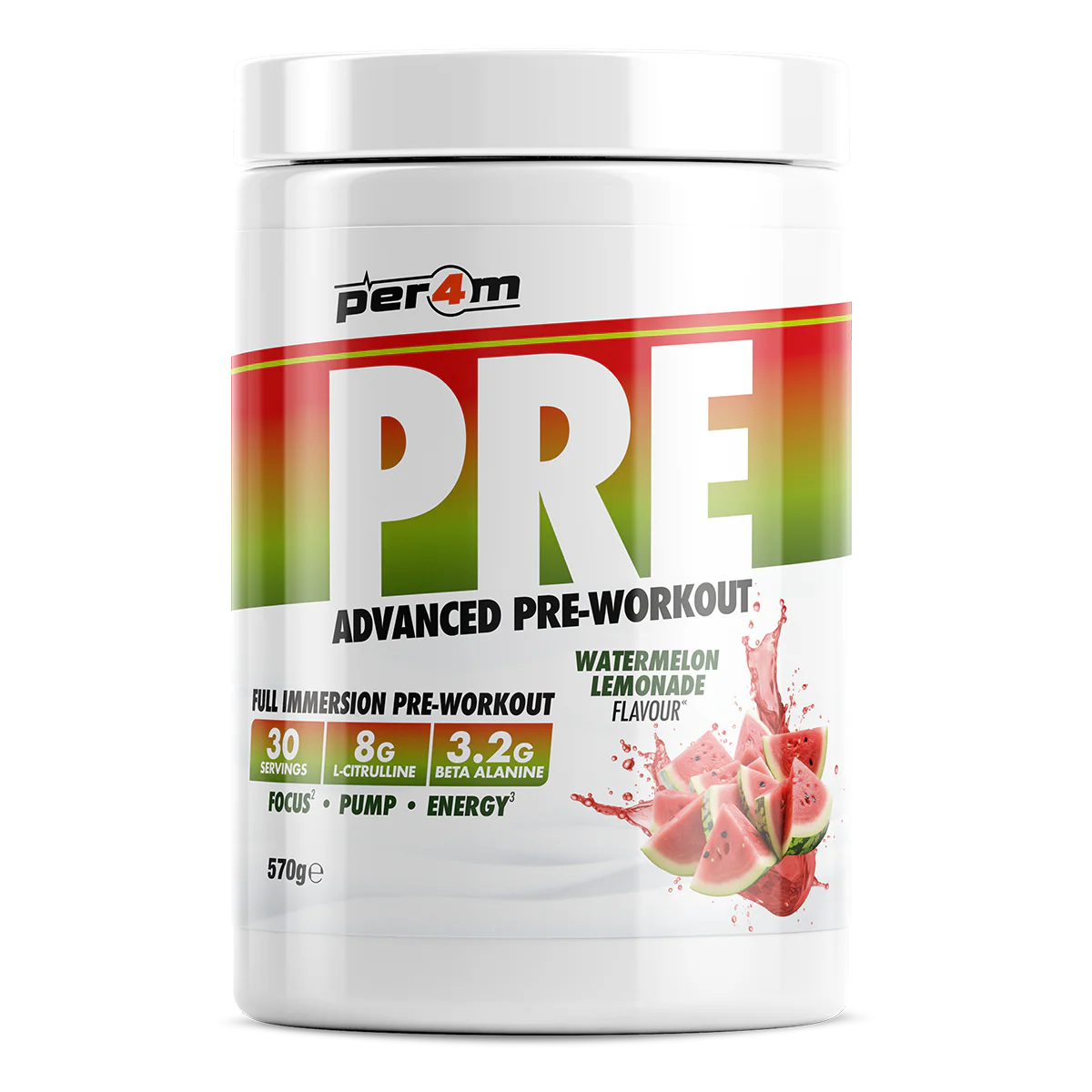 Per4m PRE Advanced Pre-Workout - 570g