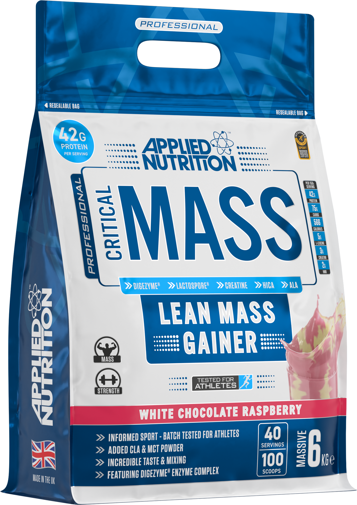 Applied Nutrition Critical Mass - 6kg