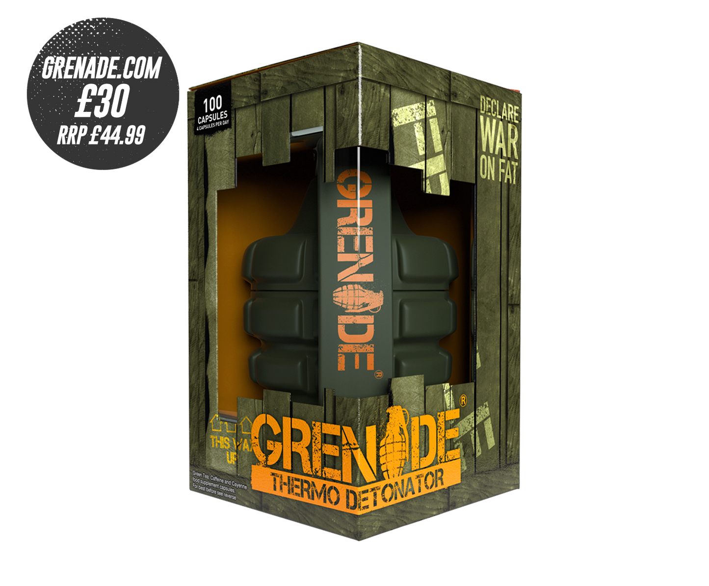 Grenade Thermo Detonator - 100 Caps