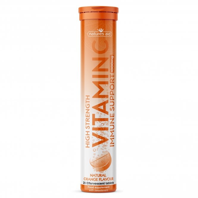 Natures Aid Vitamin C 1000mg Effervescent - 20 Tablets