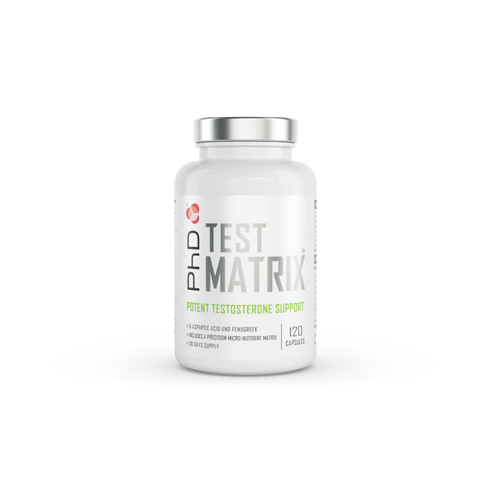 PhD Nutrition Test Matrix - 120 Capsules