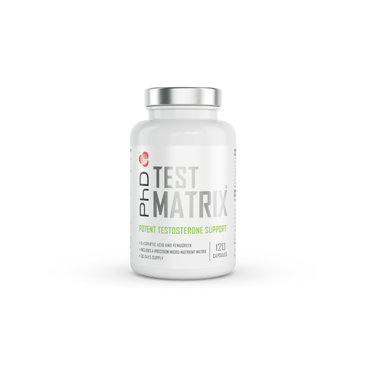 PhD Nutrition Test Matrix - 120 Capsules