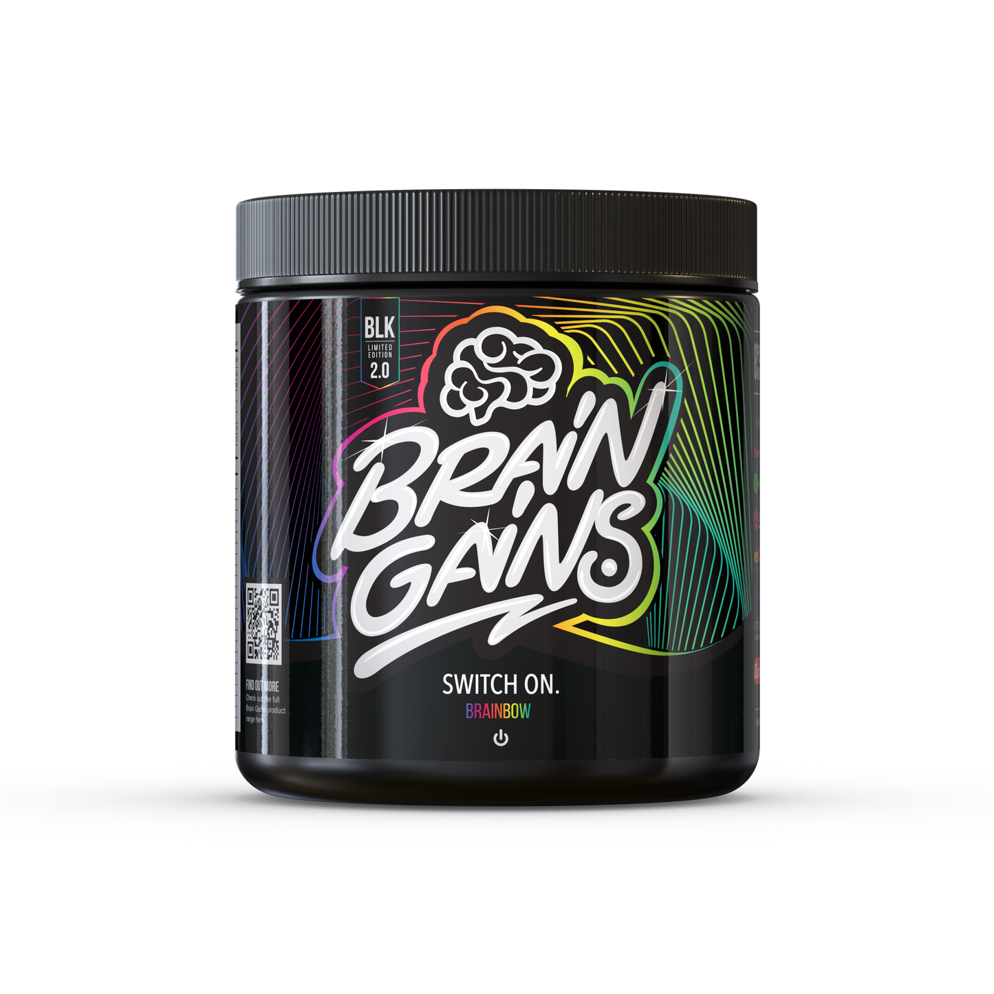 Brain Gains Switch On 2.0 Black Edition - 300g