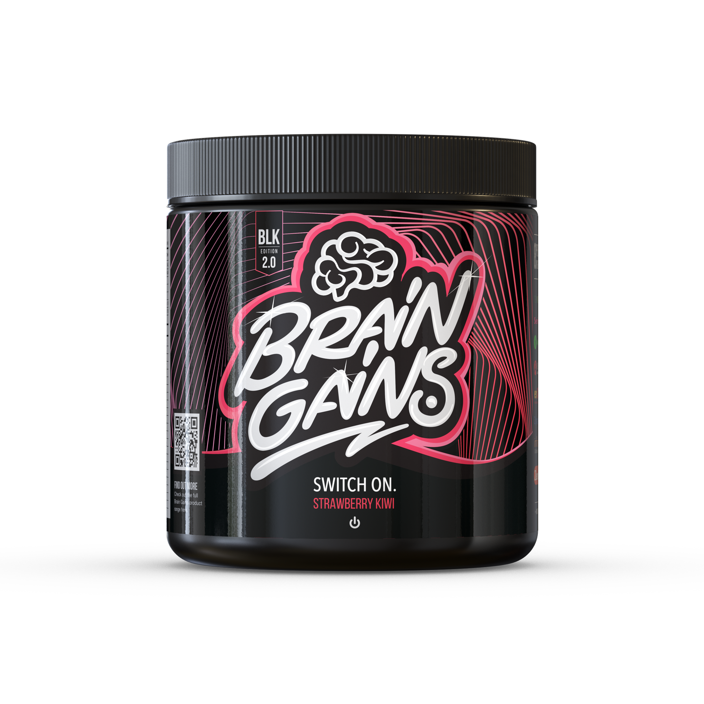 Brain Gains Switch On 2.0 Black Edition - 300g
