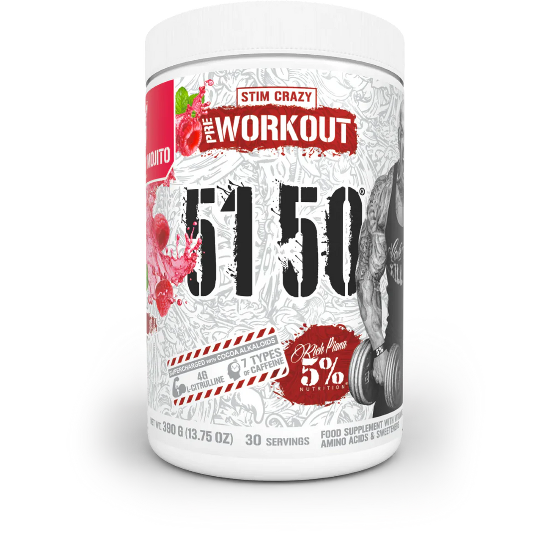 5% Nutrition 5150 High Stim Preworkout - 30 Servings