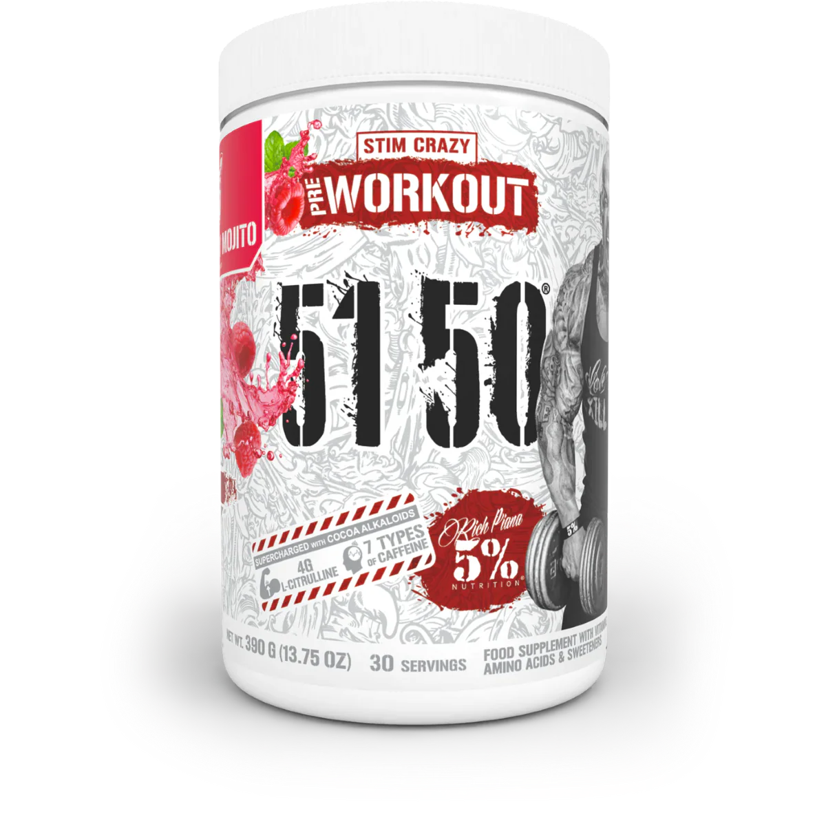 5% Nutrition 5150 High Stim Preworkout - 30 Servings