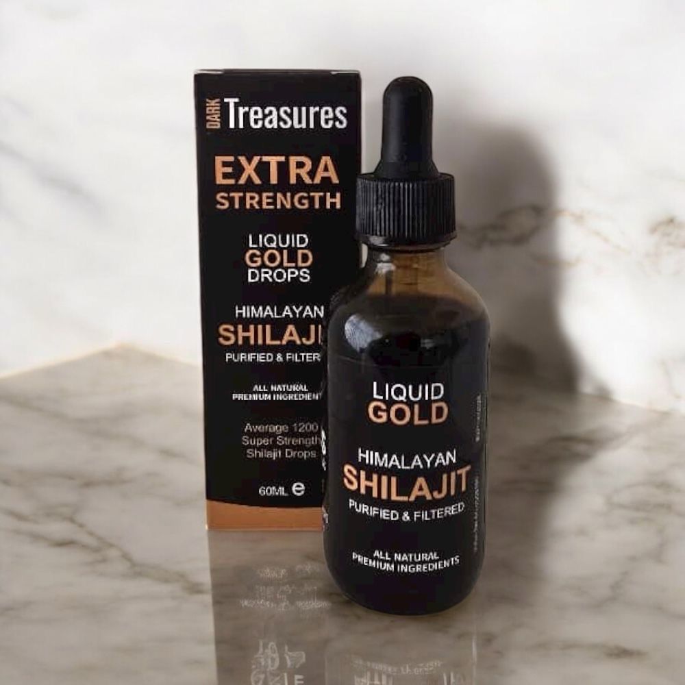 Dark Treasures Extra Strength Shilajit Drops - 60ml