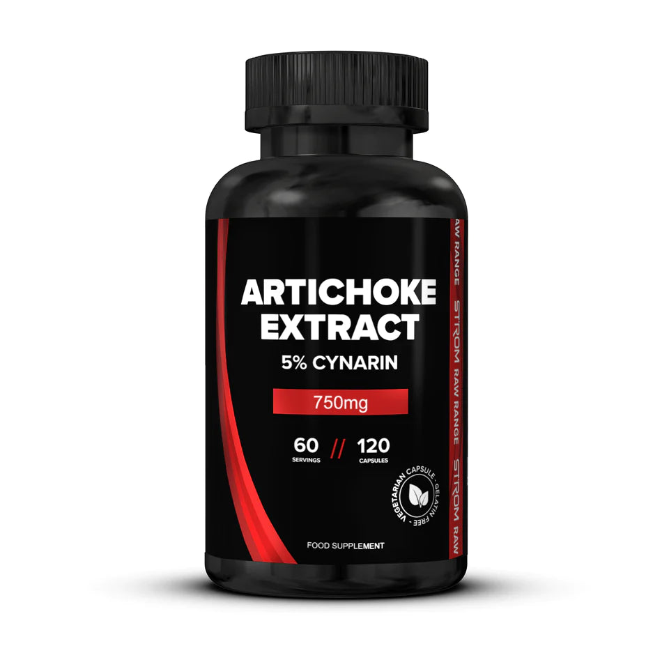 Strom Sports Nutrition Artichoke Extract - 120 Capsules
