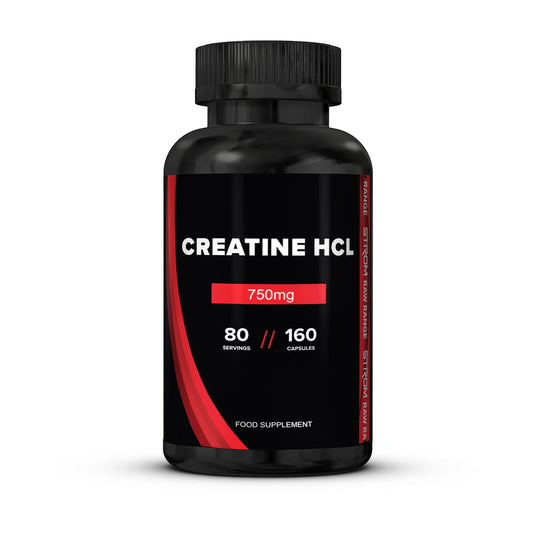 Strom Sports Nutrition Creatine HCL - 160 Capsules
