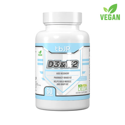tbJP Nutrition Vitamin K2 & D3 - 60 Capsules
