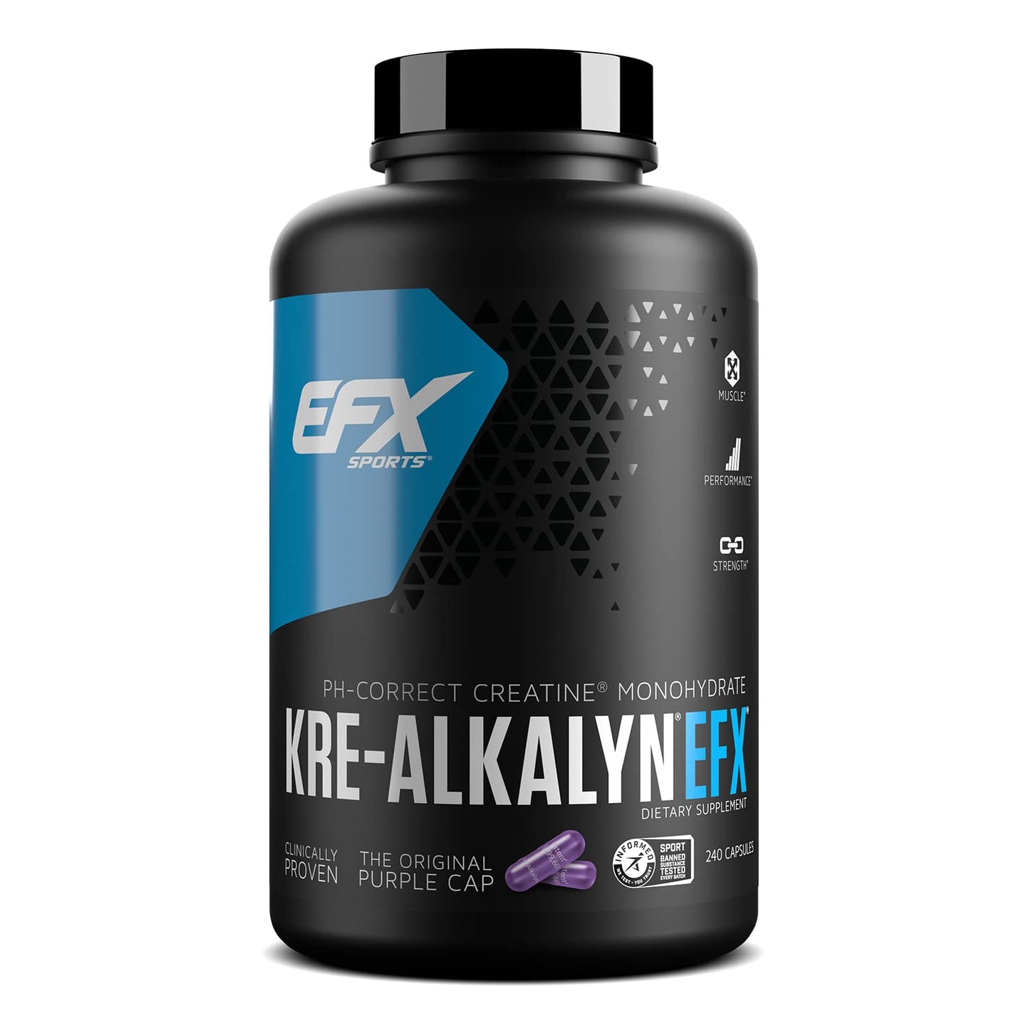 EFX Sports Kre-Alkalyn EFX - 240 Capsules