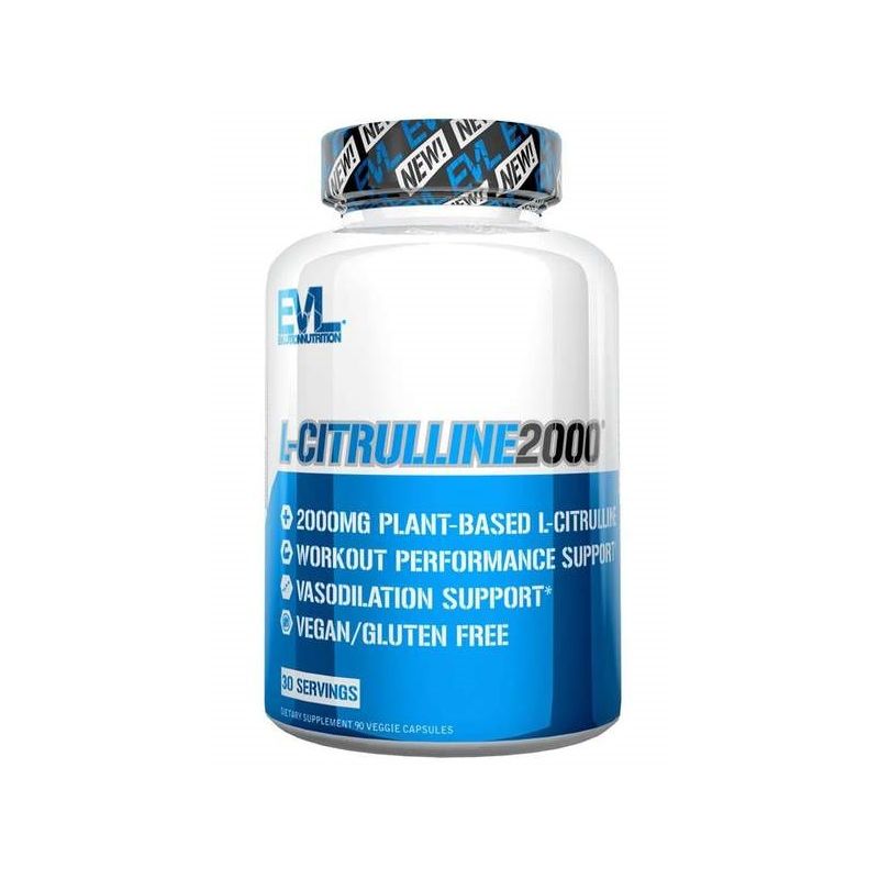 EVLution Nutrition L-Citrulline 2000 - 90 Veg Capsules