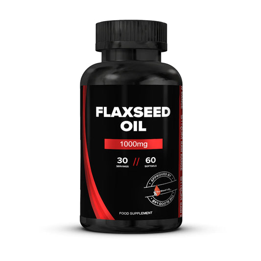 Strom Sports Nutrition Flaxseed Oil - 60 Softgels