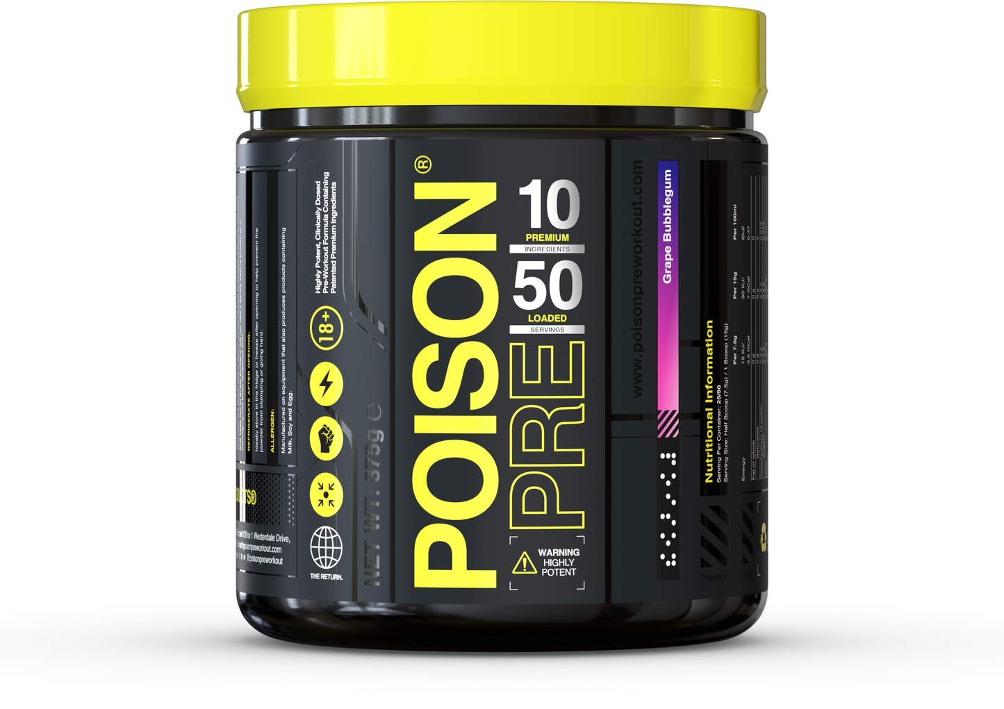Poison Pre-Workout - 375g