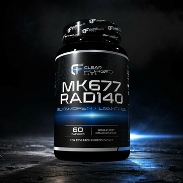 Clear Forged Labs MK677 & RAD140 Stack - 60 Capsules