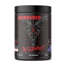 Load image into Gallery viewer, Murdered Out InsidiousPre-Workout - 463g
