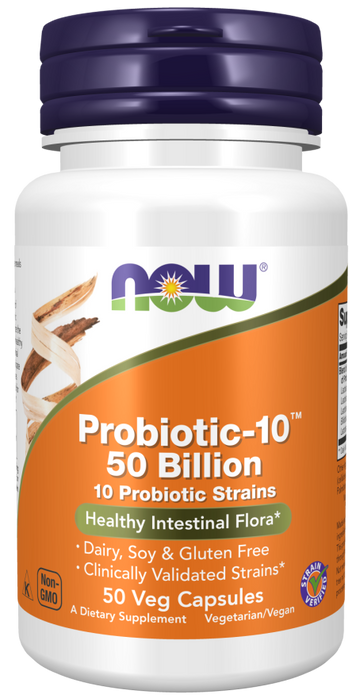 Now Foods Probiotic-10 50 Billion - 50 Veg Capsules
