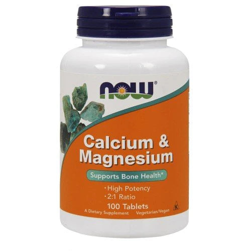 Now Foods Calcium & Magnesium  - 100 Tablets