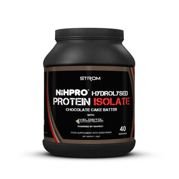 Strom Sports Nutrition NiHPRO Hydrolysed Protein Isolate - 40 Servings