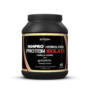 Strom Sports Nutrition NiHPRO Hydrolysed Protein Isolate - 40 Servings