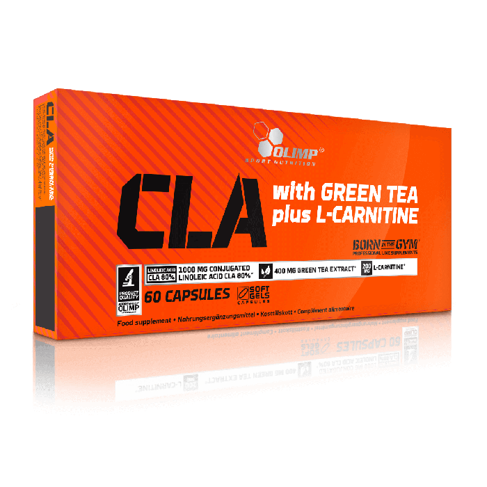 Olimp Nutrition CLA, Green Tea & L-Carnitine - 60 Capsules
