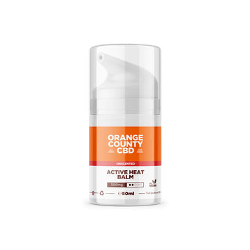Orange County CBD Active Heat Balm 1000mg - 50ml