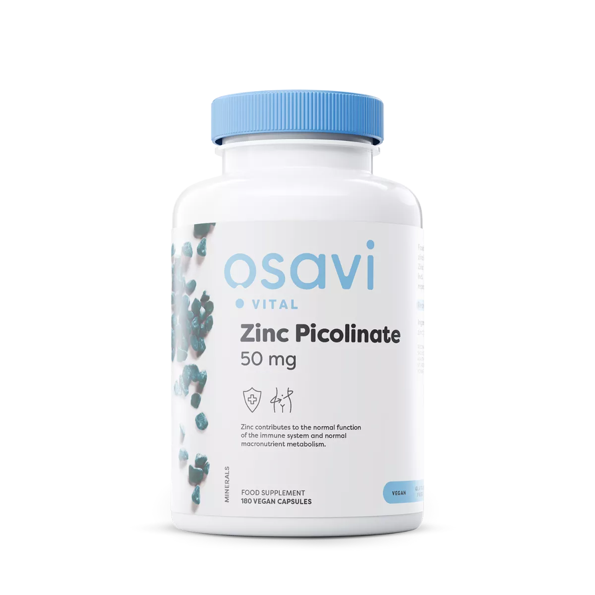 Osavi Zinc Picolinate 50mg - 180 Vegan Capsules