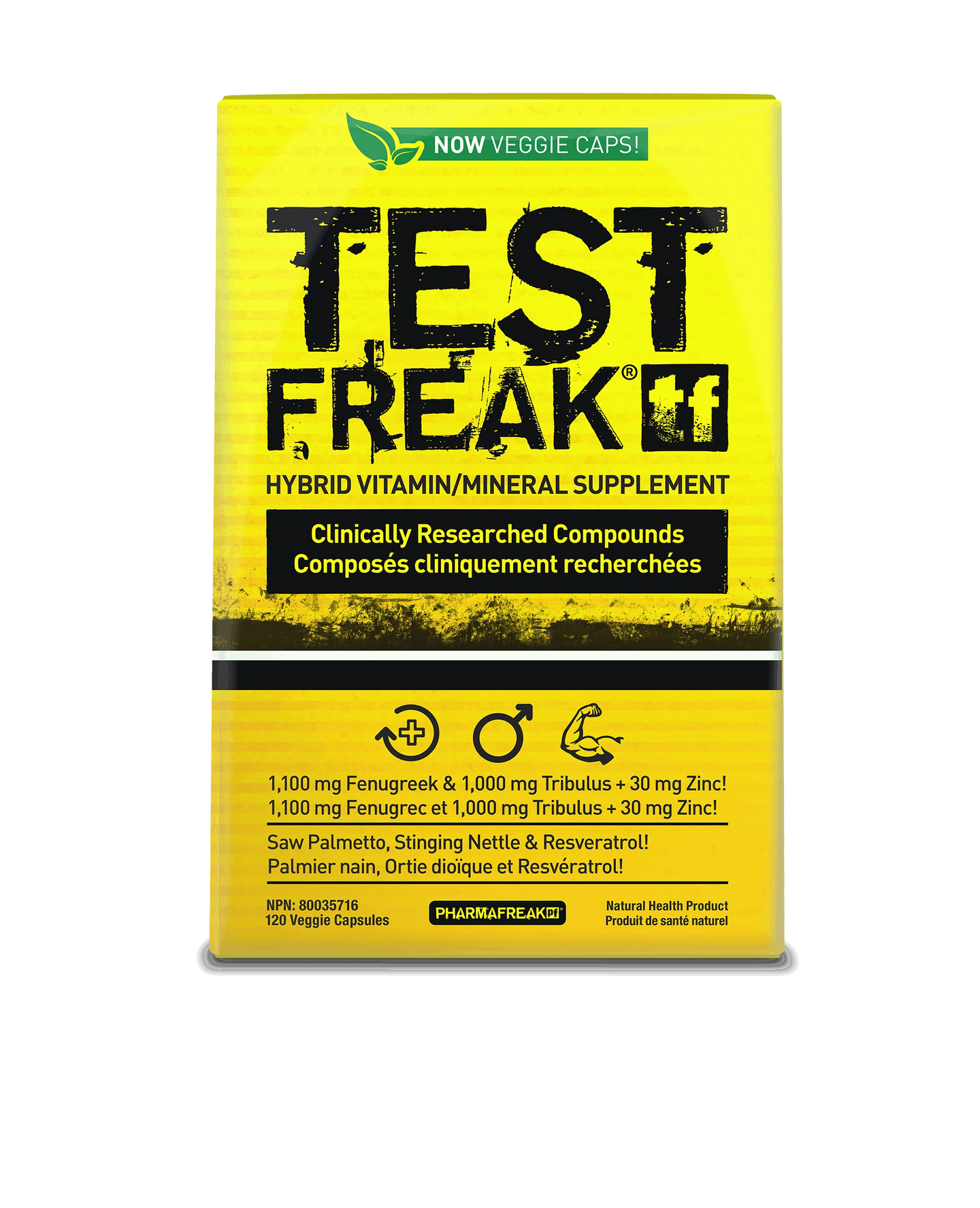 Pharma Freak Test Freak 2.0 - 180 Veg Capsules