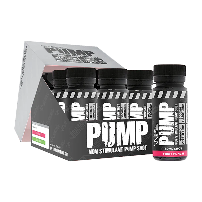 Refined Nutrition PUMP Non Stim Shot - 12 x 60ml