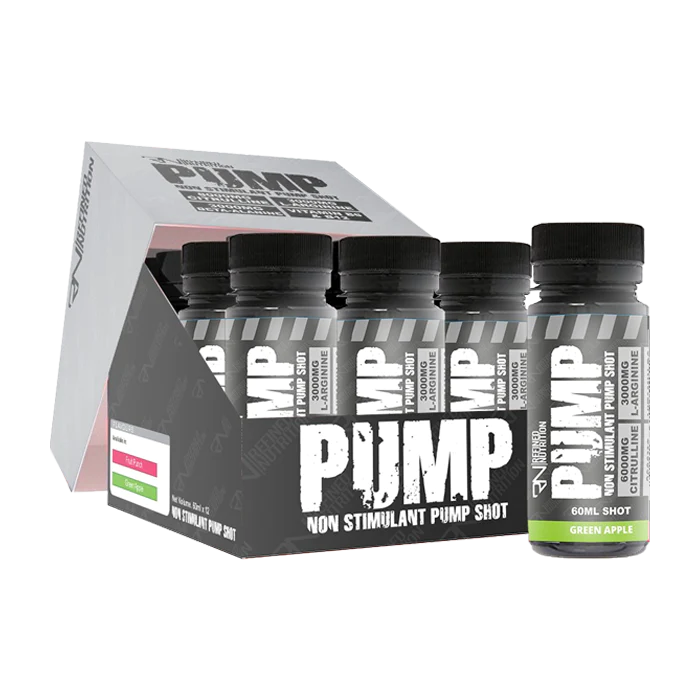 Refined Nutrition PUMP Non Stim Shot - 12 x 60ml