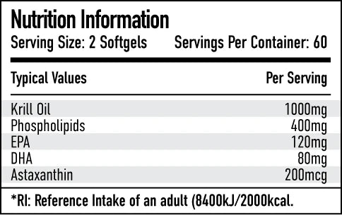 Per4m Nutrition Krill Oil - 120 Capsules