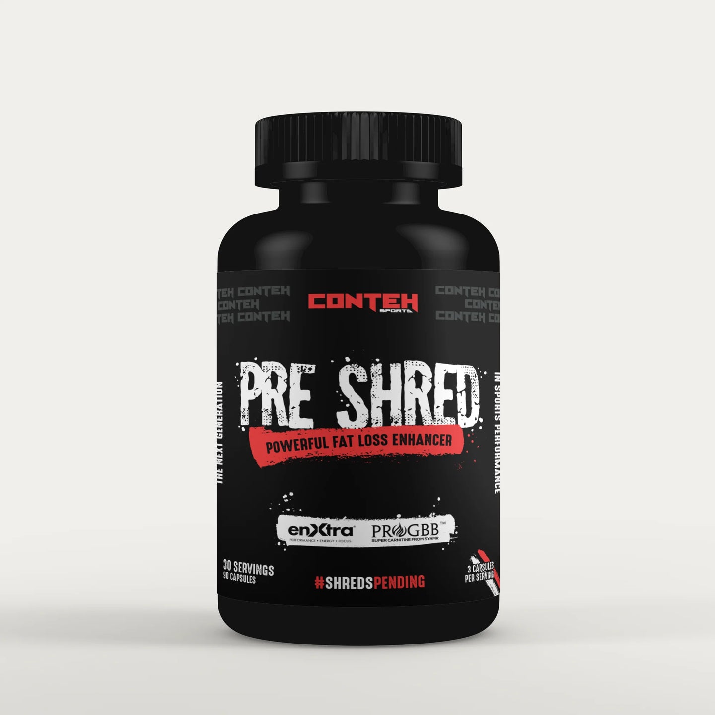 Conteh Sports Pre Shred - 90 Veg Capsules